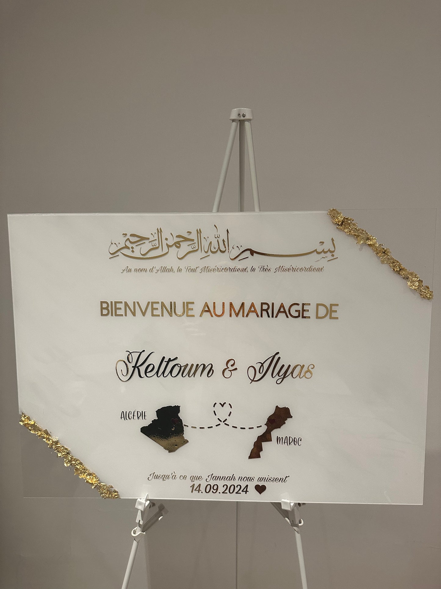 Panneau de Bienvenue