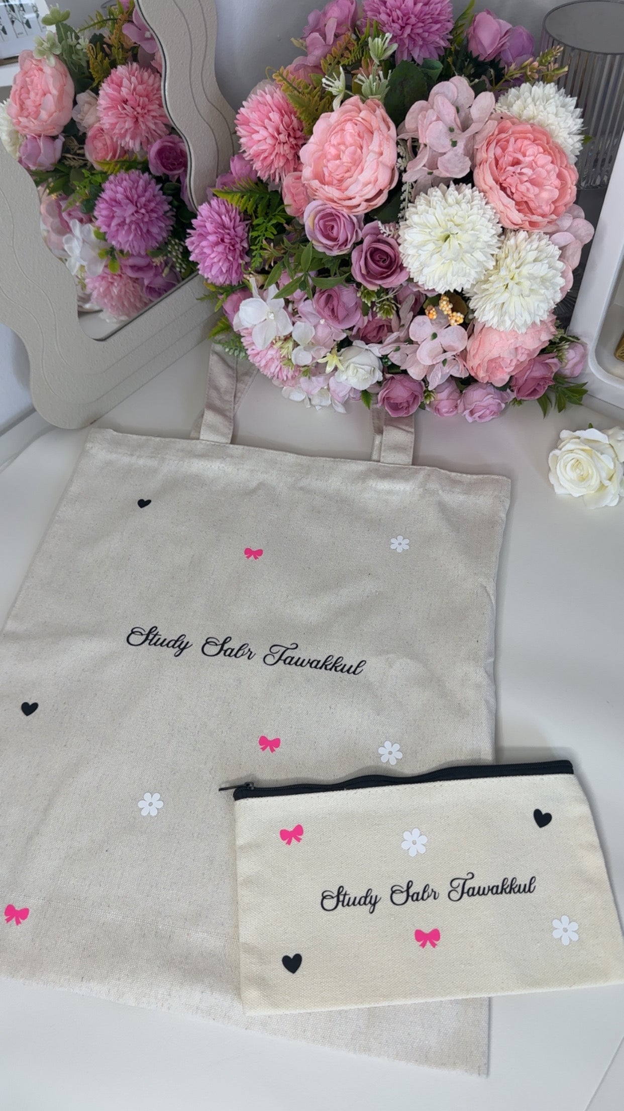 Tote bag Study Sabr Tawakkul- Inspire ta journée avec foi