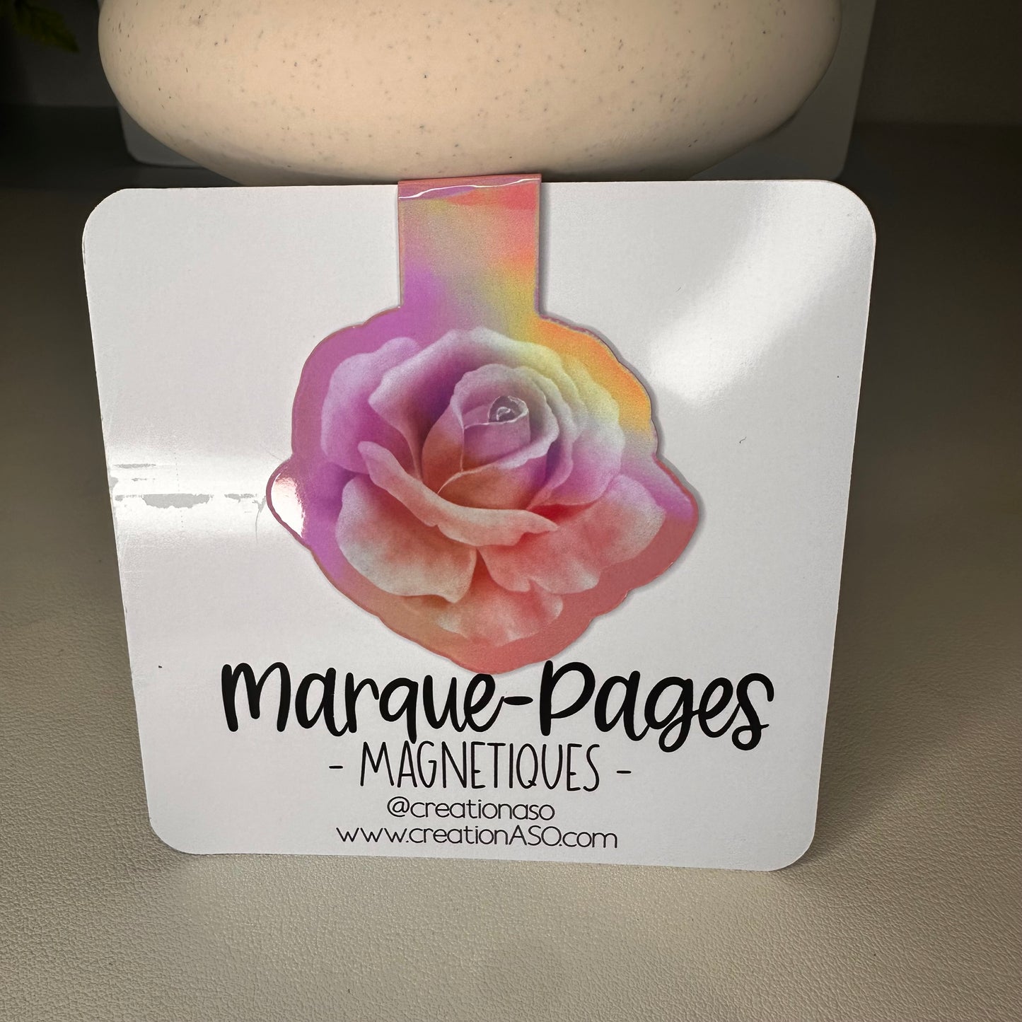 Marque page magnétique holographique- Illuminez votre lecture 3