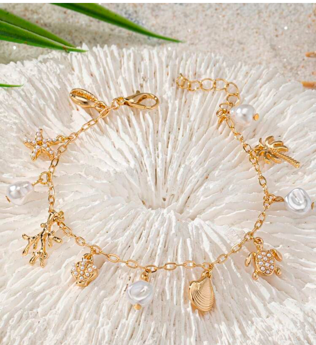 Bracelet Charms Coquillage – Évasion Plage & Soleil