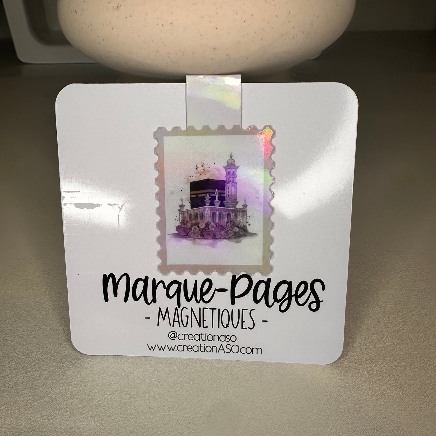 Marque page magnétique holographique- Illuminez votre lecture 2