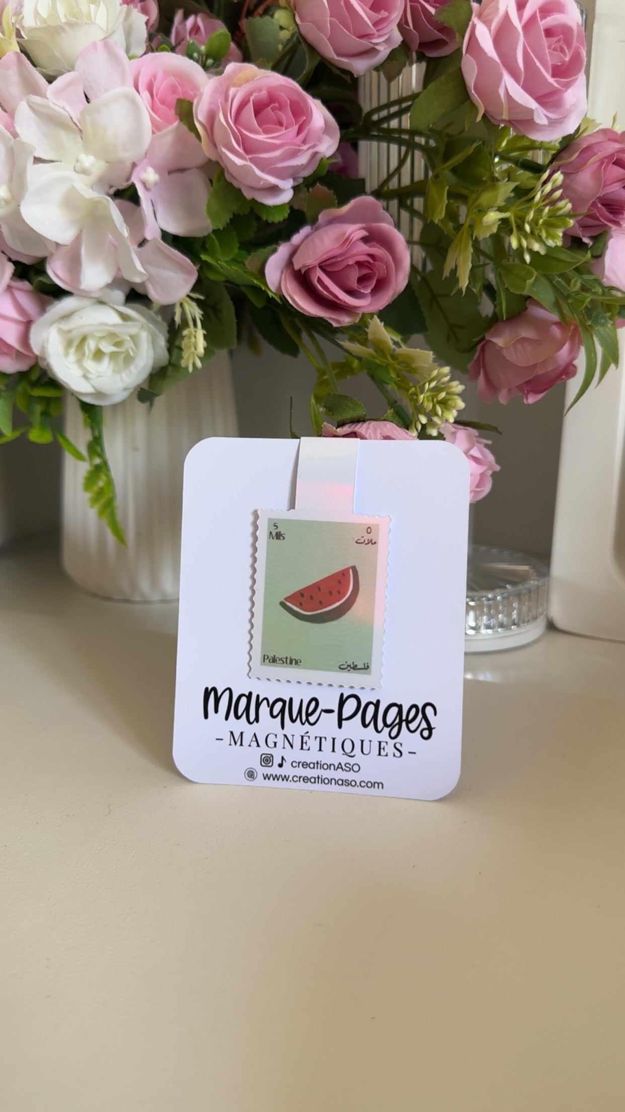 Marque page magnétique holographique- Illuminez votre lecture 28