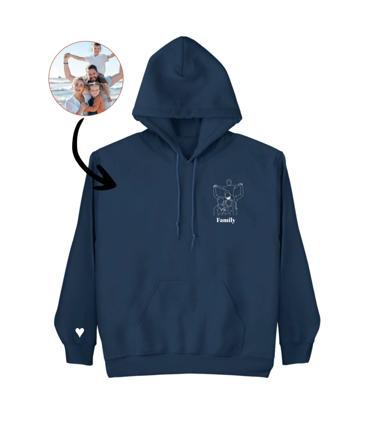 Sweat personnalisé avec illustration – Alliez confort et créativité