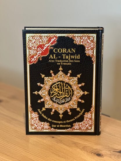 Coran Tajwid Arabe / Français Qr Code 17x24cm