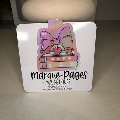 Marque page magnétique holographique- Illuminez votre lecture 4