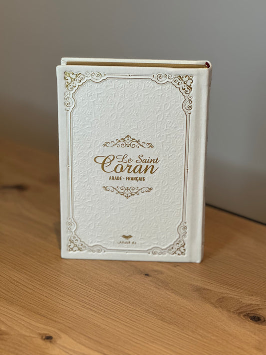 Coran Arabe/Francais Qr Code 14x20cm