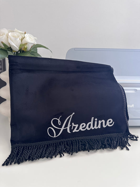 Tapis de prière personnalisé