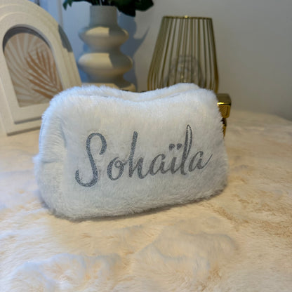 Fluffy Makeup Bag