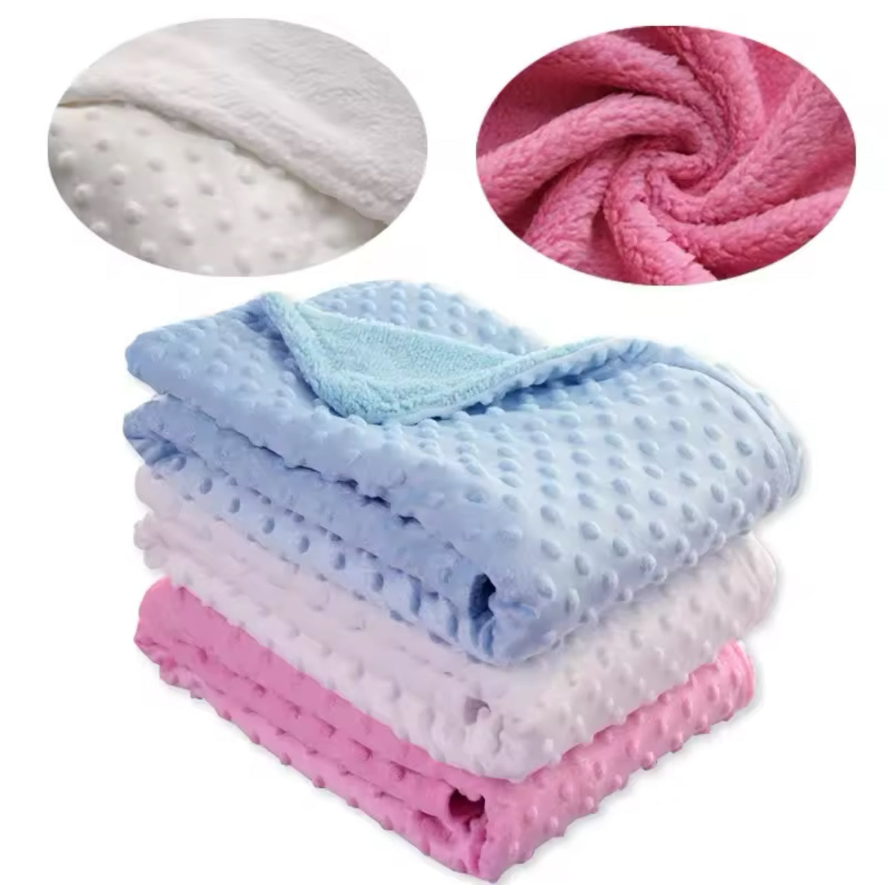 Couverture plaid Minky