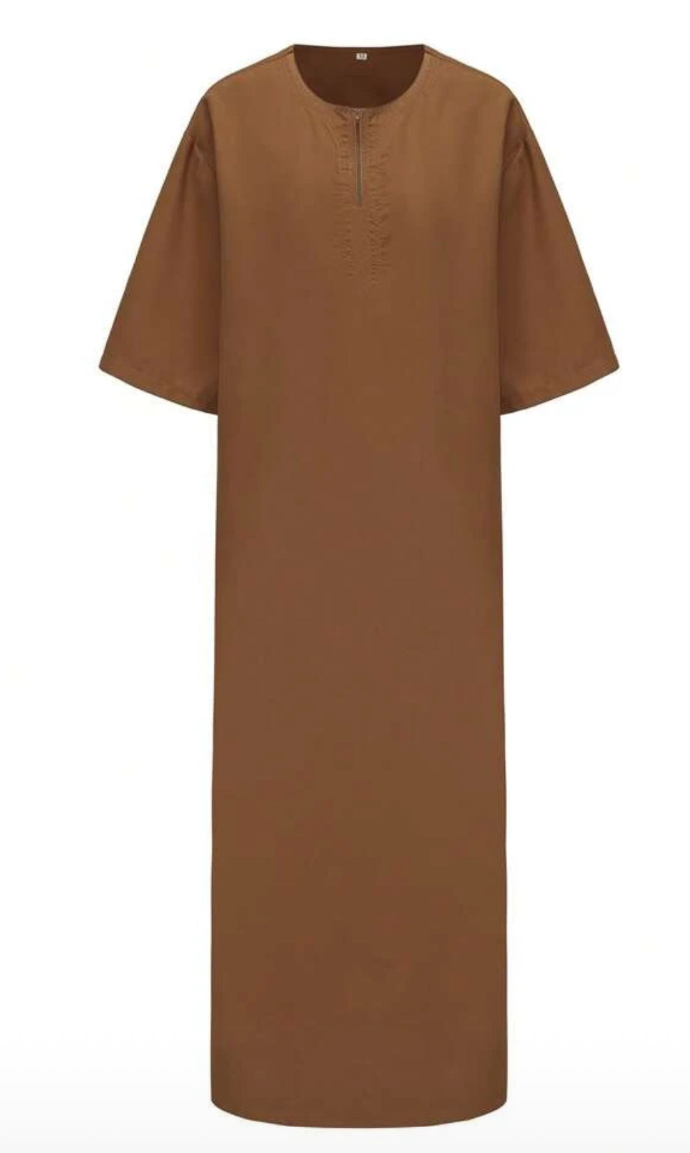 Qamis Homme léger Camel foncé